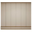 Ver imagem 2 de Guarda Roupa Casal 6 Portas com 9 Gavetas 100% MDF Urbano