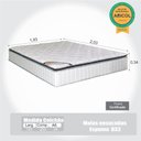 Ver imagem 2 de Colchão King Molas Ensacadas Miami D33 Branco