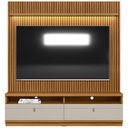 Ver imagem 4 de Rack para Sala de Estar com Painel Ripado para Tv 75 Pol Orizon L05 Nature Off White - Lyam Decor