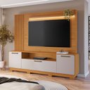 Ver imagem 1 de Estante Home para Tv até 65 Polegadas Apego Jcm Móveis Cinamomo/off