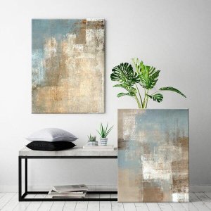 Conjunto de 2 Telas Decorativas Modern Art Grande