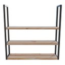 Ver imagem 2 de Kit 3 Prateleiras Suspensas De Ferro Industrial 60x20cm Technox