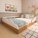 Ver imagem 1 de Cama Infantil Montessoriana Casal Fluffy
