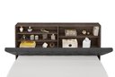 Ver imagem 4 de Cabeceira Isis Box 1,38 Casal Capitonê 13 MDF Chocolate