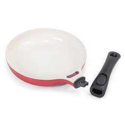 Jogo de 4 Panelas Revestimento Cerâmico Vermelhas Le Cook - 7 Jogo de 4 Panelas Revestimento Cerâmico Vermelhas Le Cook - 7