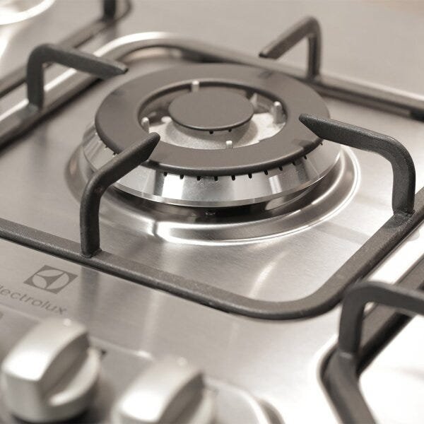 Cooktop Electrolux 5 Bocas à Gás Superautomático Tripla Chama Mesa em
