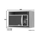 Ver imagem 3 de Nicho de Cozinha Modulado Connect p/ Microondas Duna - Henn