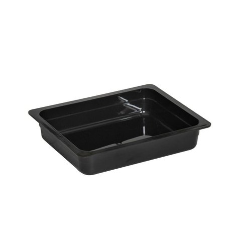 Cuba Gn 1-2 Cozinha 65mm Preta em Polipropileno Linha Tropical Vem