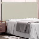 Ver imagem 4 de Cabeceira Estofada Cama Box Casal Veneza 140cm Corano Bege