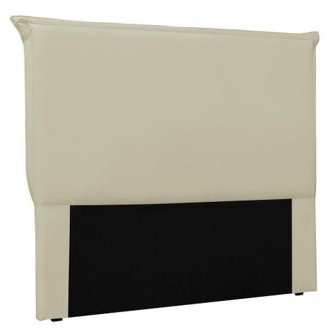 Cabeceira Estofada Cama Box Casal Veneza 140cm Corano Bege