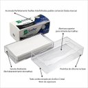 Ver imagem 6 de Toalheiro Acrílico Preto P/ Toalhas Papel Padrão Comercial Centauri Acrílicos TC-P-B