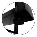Ver imagem 6 de Base de Mesa Gizé Tampos Pedra Vidro Madeira de 1m Preto