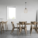 Ver imagem 3 de Pendente de Teto Ferro Aramado Dourado