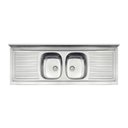 Ver imagem 1 de Pia de Apoio Tramontina 2c 34 em Aço 160 X 60 Cm Perfecta