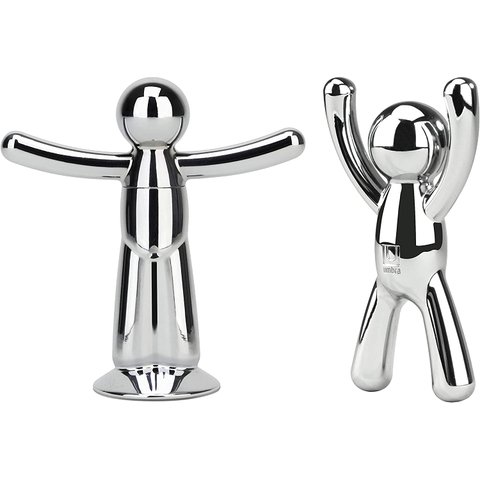 BUDDY - KIT ABRIDOR DE GARRAFA + SACA ROLHA