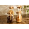 Pote de Vidro com Tampa Rolha Cortiça e Colher Bambu 650ml - 5