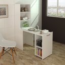 Ver imagem 3 de Mesa Articulável Alta Amêndoa Tecnomobili Me4171 Cor: Branco