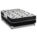 Ver imagem 1 de Cama Box Casal: Colchão Espuma D33 Luckspuma Supreme + Base Crc Suede Black(138x188)