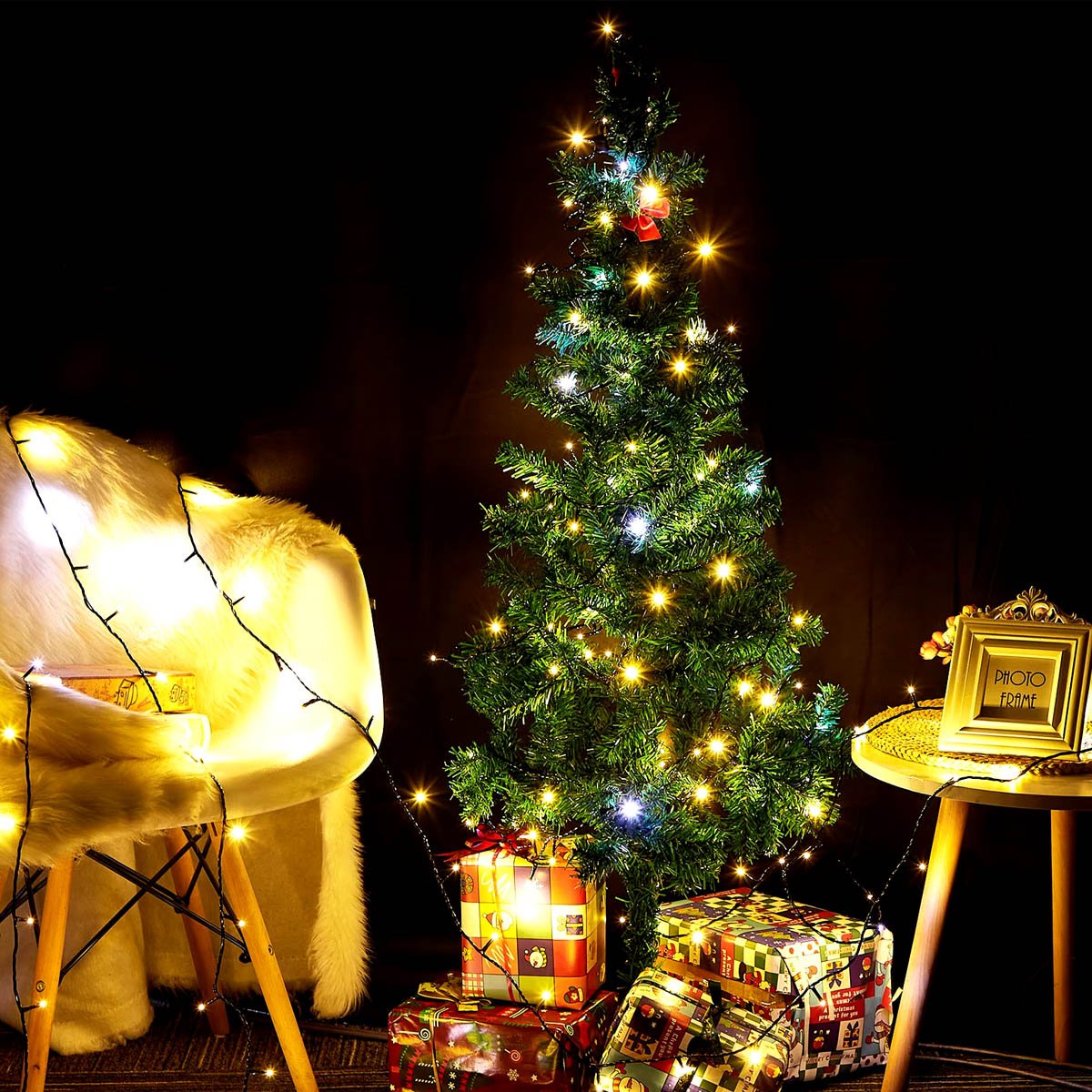 Pisca Pisca Natal 100 Leds Natalino 10 Metros Enfeite Decoraçao Arvore Janela Casa Porta Casa Entrad - 2