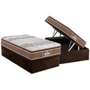 Ver imagem 1 de Cama Box Baú Solteiro: Colchão Ortopédico Probel D33 / Ep Guarda Costas Próintense Plus Pillow