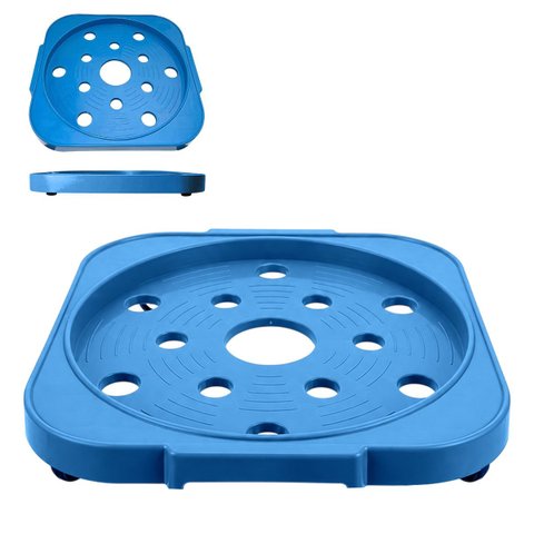 Suporte Movel Pallet Rodas Giratorias Botijao de Gas Galao de Agua Suporte Objetos Vaso Pesados Vers