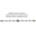 Ver imagem 4 de Desempenador Embutido para Portas de Madeira/MDF DP-101/2 Rometal 01 kit