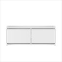 Ver imagem 4 de Sapateira Banco Dália 130cm com 2 Portas 4 Nichos em MDF/MDP Branco Casa D