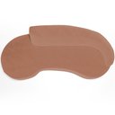 Ver imagem 6 de Sofá 3 Lugares Curvo Sala de Estar Living Firenze Direito D02 Veludo Marrom Canela 180 cm C-276 - Ly