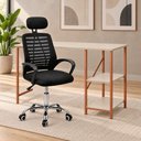 Ver imagem 1 de Mesa Star 110 Industrial com Cadeira Diretor