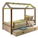 Ver imagem 2 de Cama Eliz Branca com Led e Cama Auxiliar
