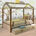 Ver imagem 3 de Cama Eliz Branca com Led e Cama Auxiliar