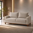 Ver imagem 5 de Sofa 3 Lugares Linho Living 180cm Estofado Palazo Vieiro:Bronze
