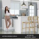 Ver imagem 6 de Ilha de Cozinha com Bancada e Balcão 120 Cm Branco Glamy Madesa Branco