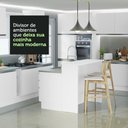Ver imagem 4 de Ilha de Cozinha com Bancada e Balcão 120 Cm Branco Glamy Madesa Branco
