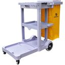 Ver imagem 1 de Carro de Limpeza Funcional América Amarelo - Cf2005 - Bralimpia Carro Funcional América - Cf2005 - B