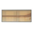 Ver imagem 7 de Armário de Cozinha Aéreo 2 Portas de Correr de Vidro Reflex Preto Reims Madesa