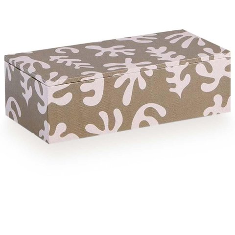 Caixa Decorativa Alga 13555 Pequena - Catran Marrom