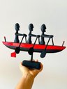 Ver imagem 7 de 3 Bonecos Barco Madeira Mestre Zé Alves de Olinda