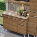 Ver imagem 7 de Armário de Cozinha Compacta 169cm com Pia Rustic Emilly Madesa 11