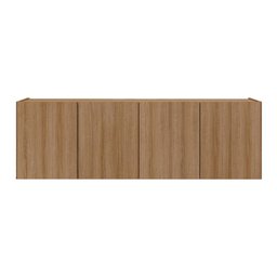 Gabinete de Banheiro 123,5cm Suspenso 4 Portas Multimóveis Mp5047 Rustic - 3