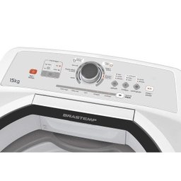 Máquina de Lavar Roupas 15kg Automática BWH15AB Brastemp 127V - 5 Máquina de Lavar Roupas 15kg Automática BWH15AB Brastemp 127V - 5