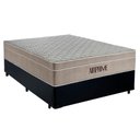 Ver imagem 2 de Cama Box Casal Airprime 138X188cm com Colchão Molas Ensacadas Sintético Marrom Cremil