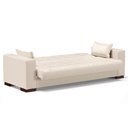 Ver imagem 6 de Sofá Cama para Sala de Estar Lisboa Corino Bege - Ibiza