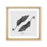 Quadro com Moldura Kontrapunkto Leafman MADEIRA CLARA - 70x70 - 4