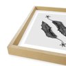 Quadro com Moldura Kontrapunkto Leafman MADEIRA CLARA - 70x70 - 2