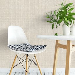 Papel de Parede Temático Tecido Trançado Bege - 3,30m - 2