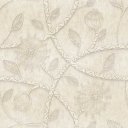 Ver imagem 1 de Papel de Parede Floral 3d em Tons Beges - 3,00x0,50m