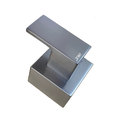 Ver imagem 2 de Acabamento para Registro Padrão Base Deca Quadrado Cinza Grafite Gaveta Pressão Metal Premium Pmx
