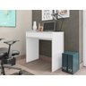 Mesa para Computador Escrivaninha 1 Gaveta Alexia Branco - Ajl Móveis - 2