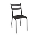 Ver imagem 3 de Conjunto Mesa de Jantar Kappesberg com 4 Cadeiras Preto/Canela